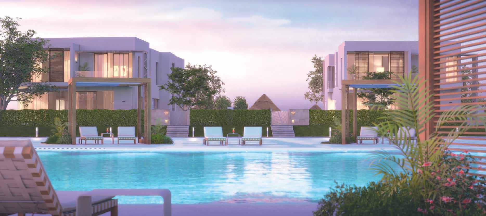 كمبوند الهضبة ويست اكتوبر