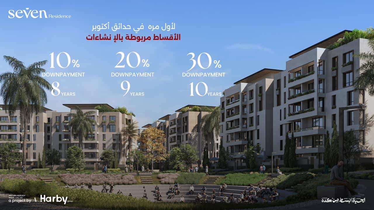 مشروع سيفين ريزيدنس 6 اكتوبر