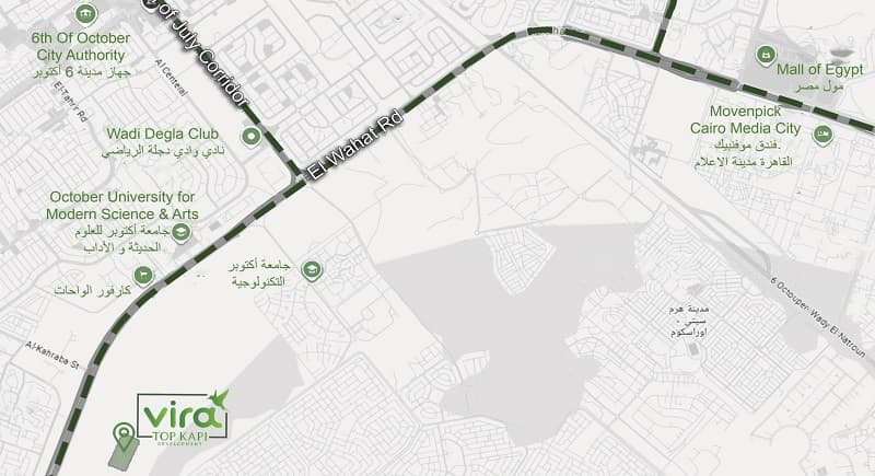 اسعار مشروع فيرا اكتوبر 3 موقع كمبوند فيرا حدائق اكتوبر