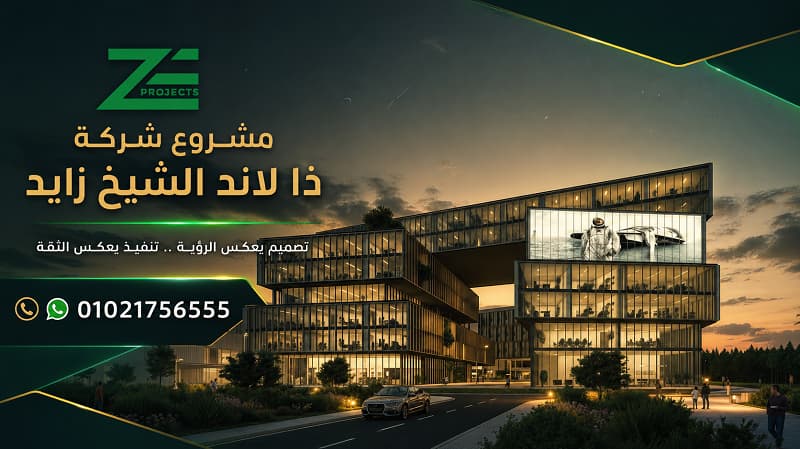مشروع شركة ذا لاند الشيخ زايد 2 مشروع شركة TLD الشيخ زايد