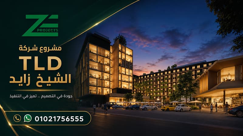 مشروع شركة ذا لاند الشيخ زايد 3 ويستريكت الشيخ زايد