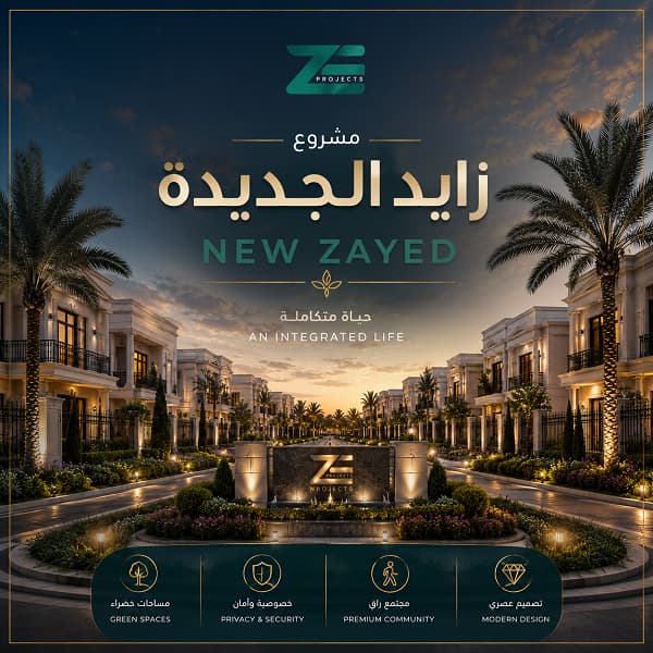 كمبوند مونو فيلا زايد الجديدة