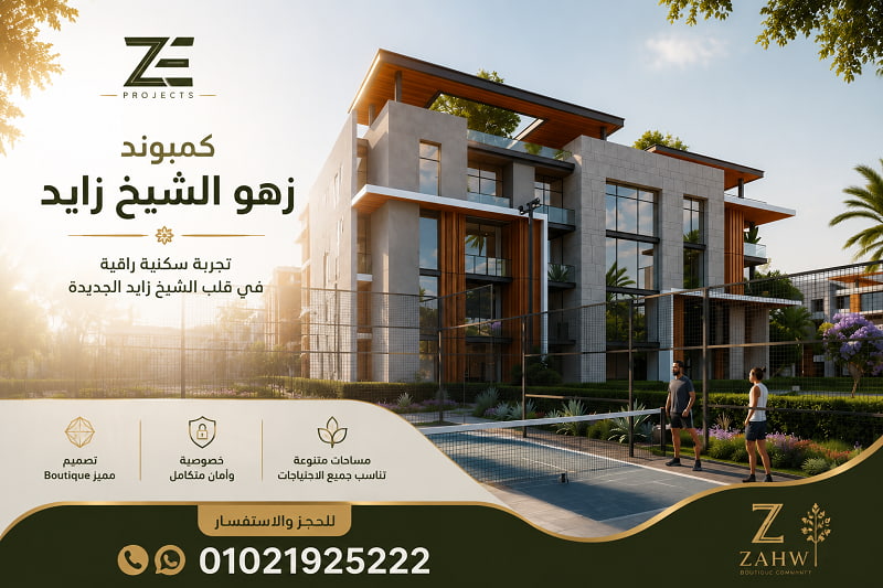 مشروع زهو الشيخ زايد 2 مشروع زهو الشيخ زايد Boutique Community